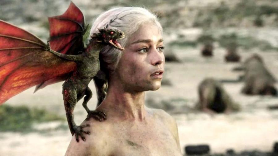 Daenerys Targaryen apareceu no último episódio da segunda temporada de 'A Casa do Dragão'