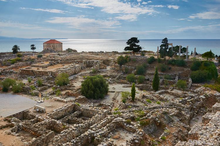 Sítio arqueológico de Biblos, no Líbano