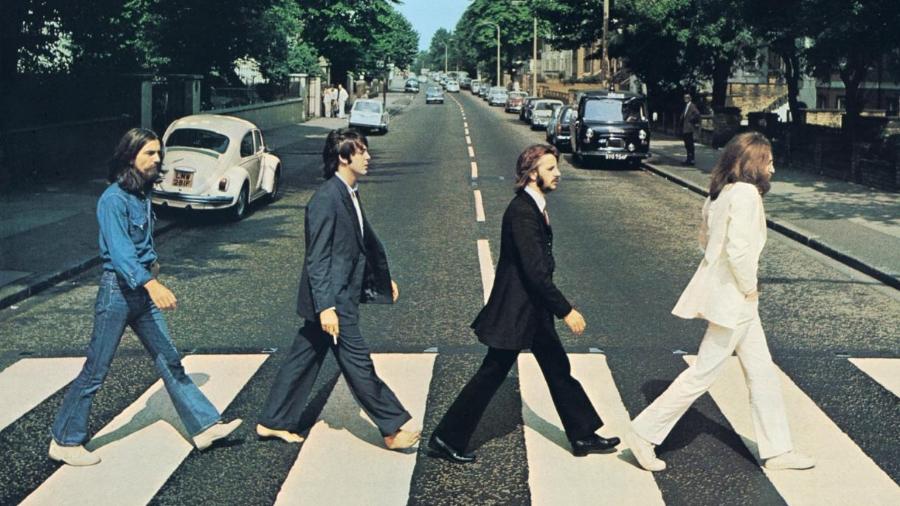 Capa do álbum "Abbey Road", clássico dos Beatles - Reprodução