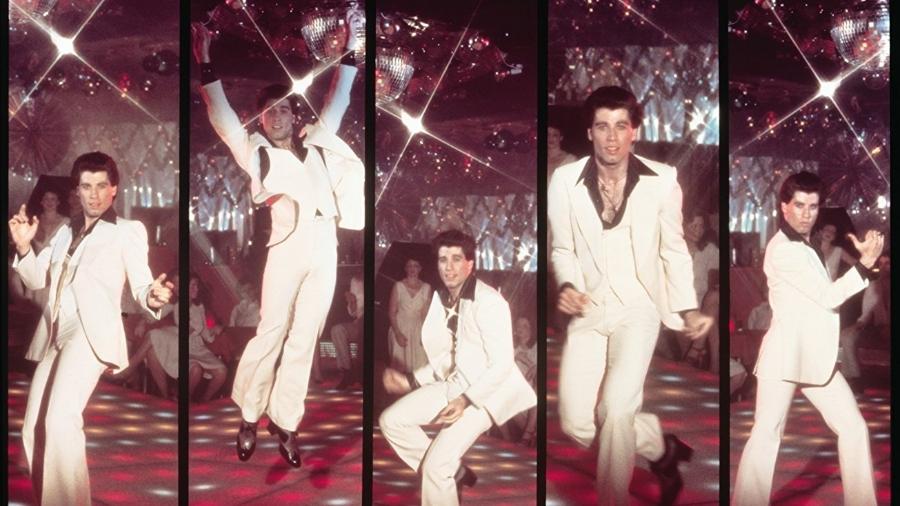 John Travolta em "Os Embalos de Sábado à Noite" - Reprodução
