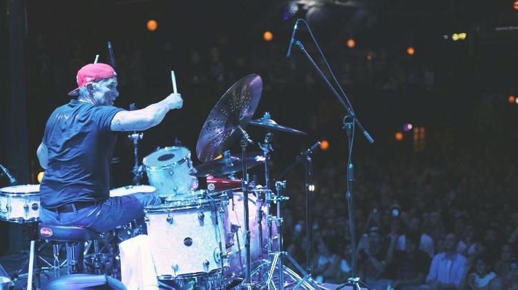 Chad Smith batera 2 - Pamela Martins/Divulgação - Pamela Martins/Divulgação