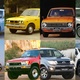 História da picape Hilux - Arte UOL Carros