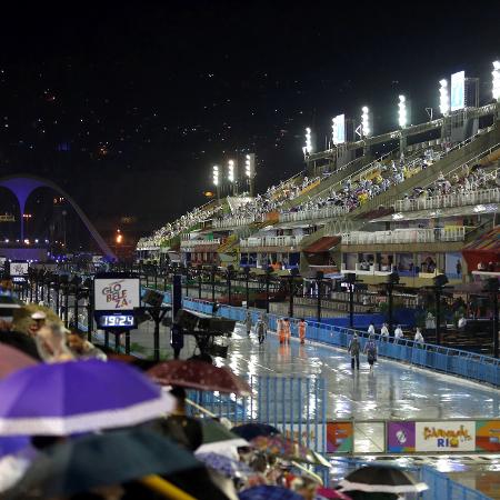 Sambódromo do Rio, na Marquês de Sapucaí, no centro - Fábio Motta/Estadão Conteúdo