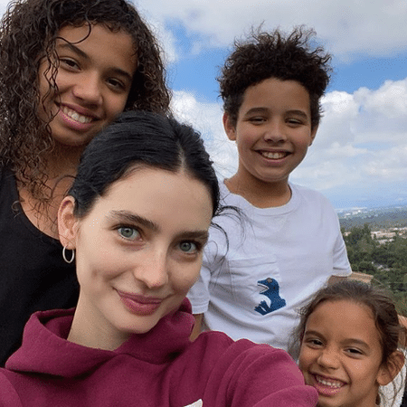 Meadow, filha de Paul Walker, com os filhos de Vin Diesel - Reprodução / Instagram