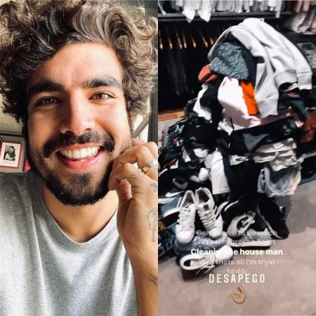 Caio Castro desapega de suas peças de roupa - Reprodução / Instagram