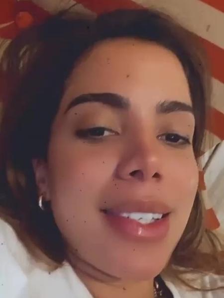 Anitta publicou vídeo nos Stories - Reprodução/Instagram @anitta