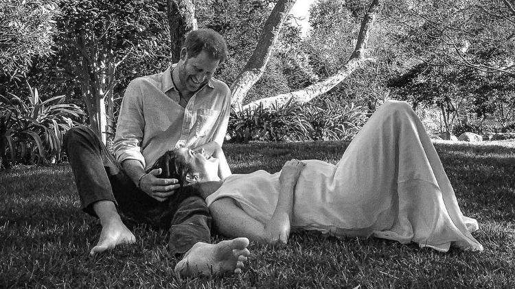 Príncipe Harry e Meghan Markle em foto tirada pelo fotógrafo Misan Harriman - Reprodução/Instagram - Reprodução/Instagram