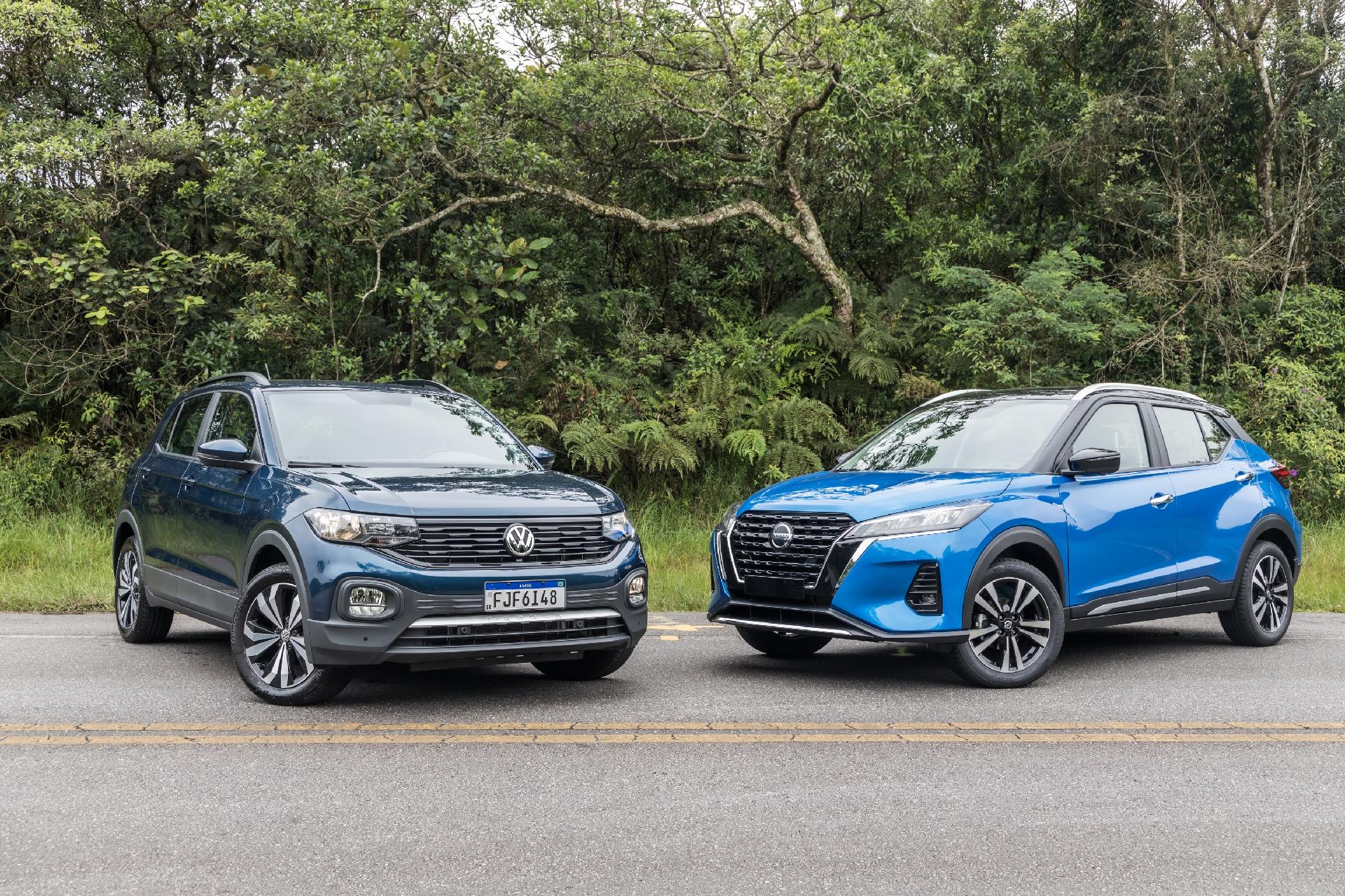 Volkswagen T-Cross x Nissan Kicks - Simon Plestenjak/UOL