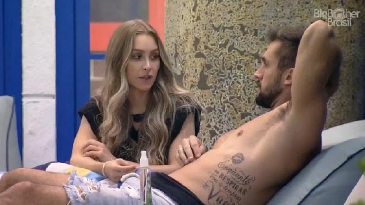 BBB 21: Carla Diaz fala sobre poderes do paredão falso com Arthur - Reprodução/Globoplay - Reprodução/Globoplay