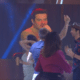 A Fazenda 2021: Marcos & Belutti faz show no telão da festa - Reprodução/Playplus