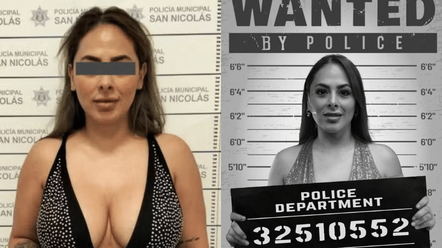 Foto de fichamento de apresentadora de TV em delegacia viraliza Foto de fichamento de apresentadora de TV em delegacia viraliza