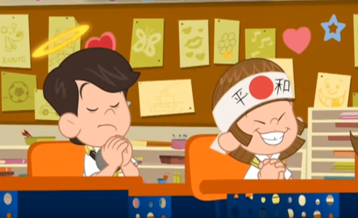 Carrossel em desenho animado - Divulgação