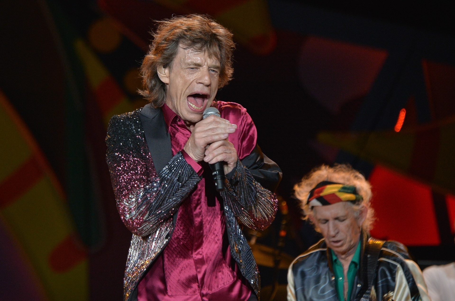 25.mar.2016 - Pela primeira vez na história, os Rolling Stones se apresentam em Cuba - Yamil Lage/AFP Photo