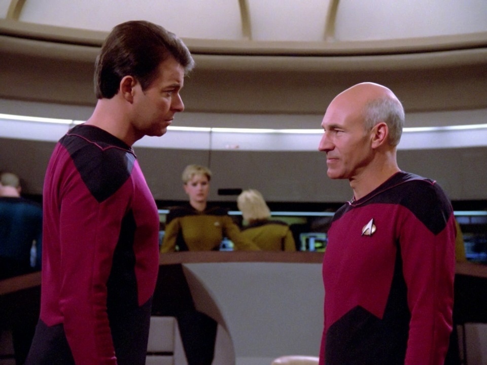 Cena do filme "Jornada nas Estrelas: Generations" (1994) - Reprodução