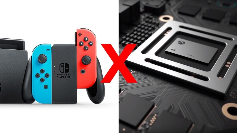 Forte início de vendas do Nintendo Switch já está conquistando a atenção das produtoras japonesas - Arte/UOL Jogos