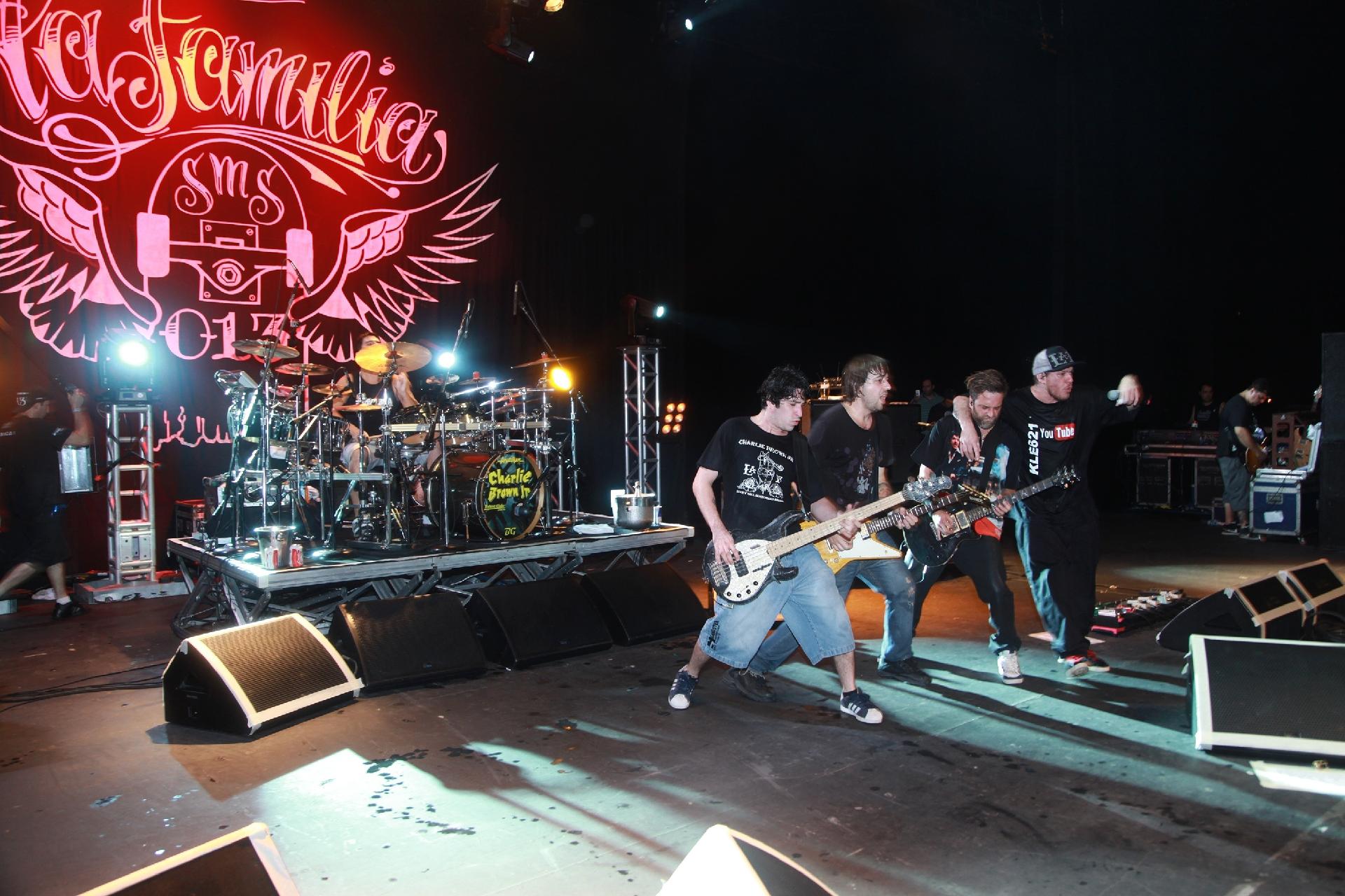 Alexandre Magno, filho do Chorão, do Charlie Brown Jr., registrou em fotos os últimos cinco shows da banda - Alexandre Abrão/Divulgação