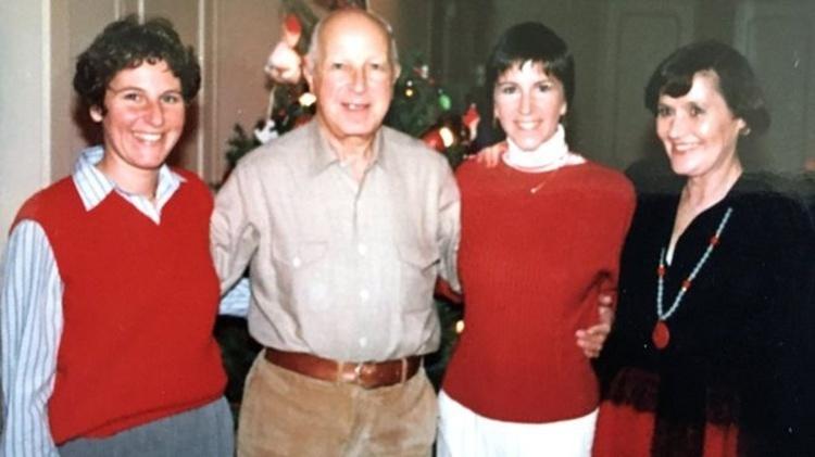 Gray com a família no Natal, antes do acidente que matou Brian - Arquivo pessoal - Arquivo pessoal