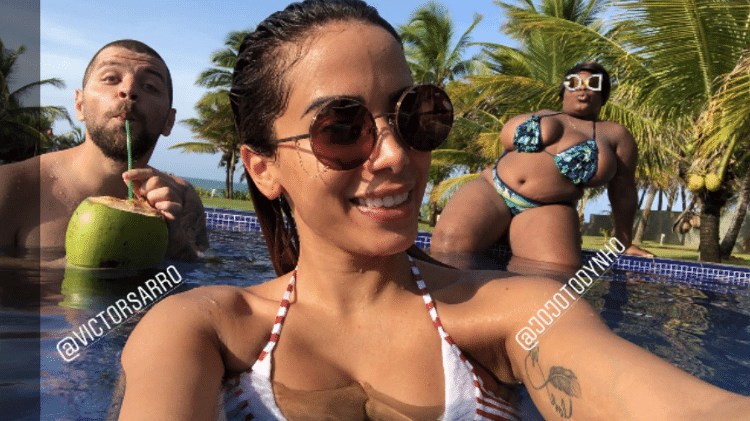 Victor Sarro, Anitta e Jojo Todynho - Reprodução/Instagram - Reprodução/Instagram