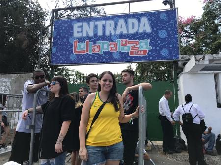 A medica Priscila Nascimento, que já viu o RHCP seis vezes - Felipe Branco Cruz/UOL