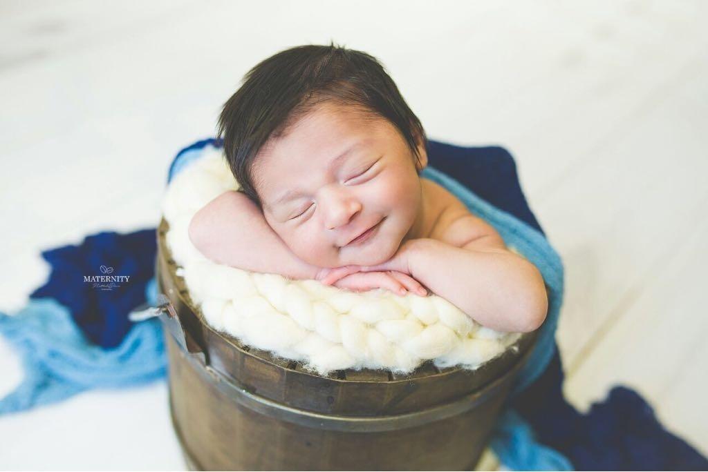 Neto de Gretchen faz primeiro ensaio fotográfico com menos de 1 mês - Nathalia Brum/ VH Assesssoria