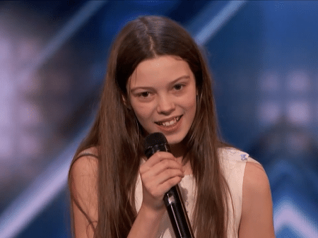Courtney Hadwin, que brilhou no programa "America"s Got Talent" - Reprodução