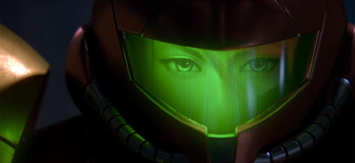 Samus Aran em cinemática de Super Smash Bros. Ultimate - Reprodução