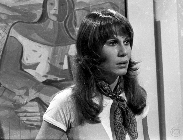 Renata Sorrah em "O Cafona" (1971), aos 24 anos - Acervo/Globo