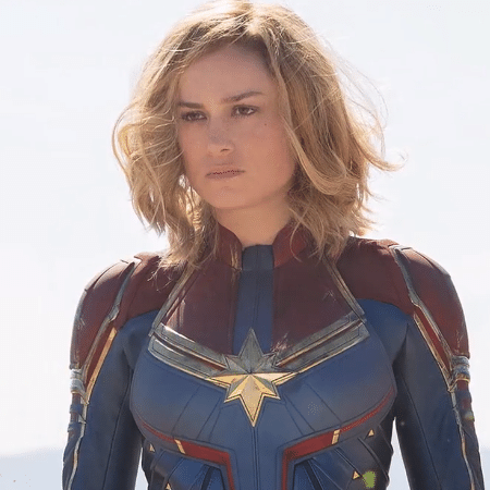Brie Larson como Capitã Marvel - Chuck Zlotnick/Marvel Studios 2019