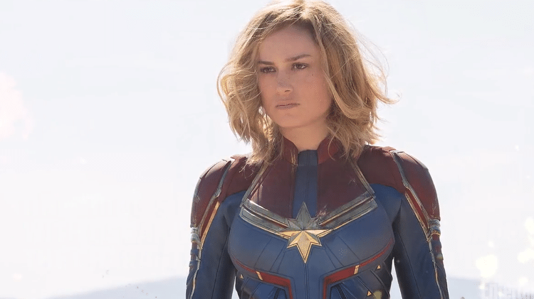 Brie Larson como Capitã Marvel - Chuck Zlotnick/Marvel Studios 2019 - Chuck Zlotnick/Marvel Studios 2019