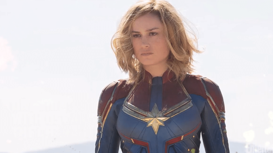 Brie Larson como Capitã Marvel - Chuck Zlotnick/Marvel Studios 2019
