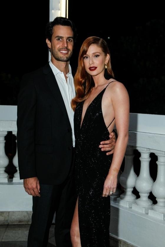 Marina Ruy Barbosa com o marido, Alexandre Negrão - Marcello Sá Barretto e Marcos Ferreira/Brazil News