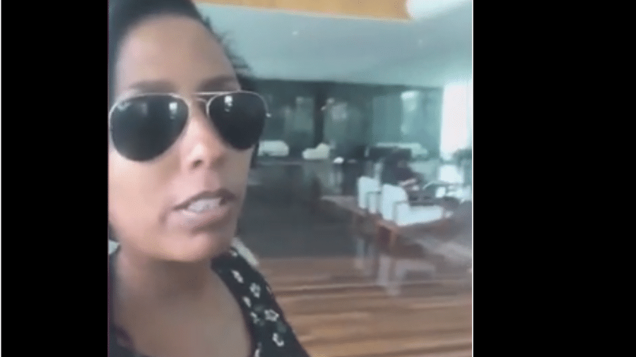 Amiga de Michelle Bolsonaro fez uma "tour" na residência oficial   - Reprodução