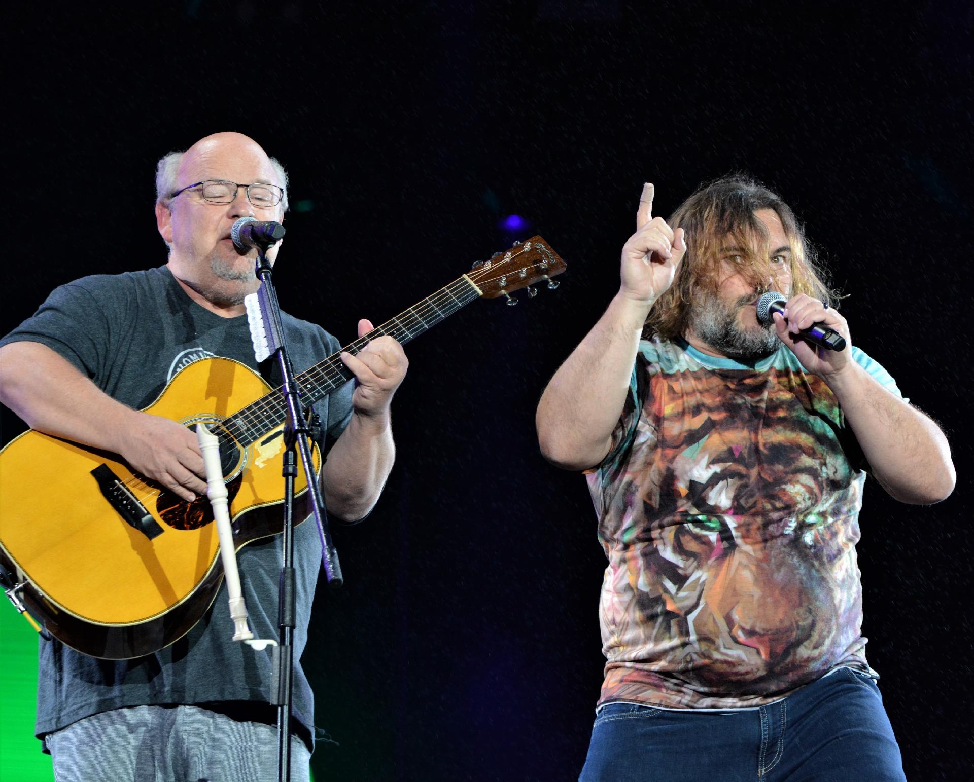 Tenacious D se apresenta no palco Mundo do Rock in Rio 2019 - Jorge Hely/Framephoto/Estadão Conteúdo