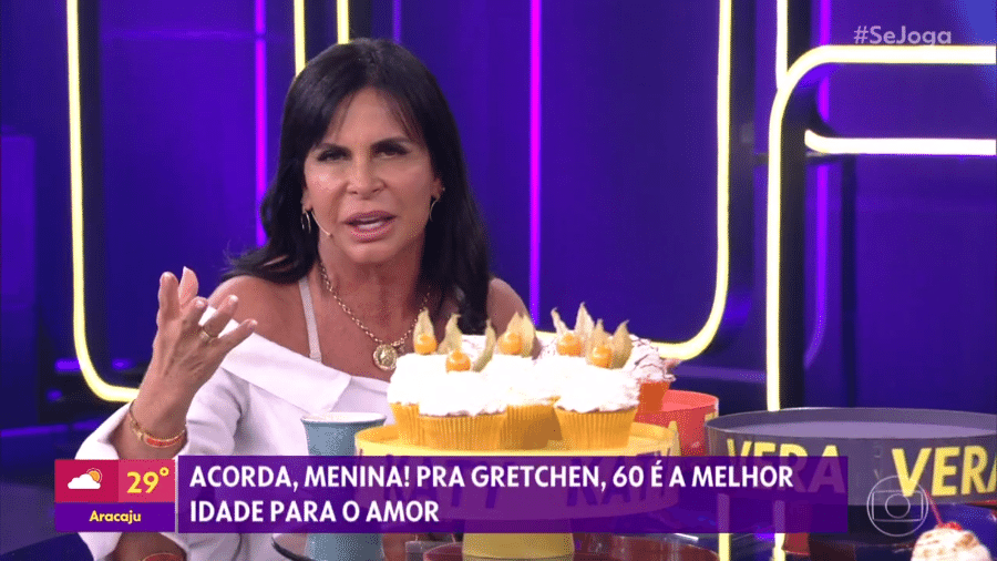 Gretchen participa do Se Joga - Reprodução/TV Globo