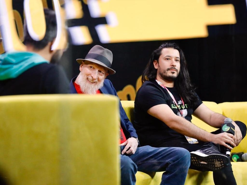 Frank Miller participou de painel com Rafael Grampá durante a CCXP 2019 - Mariana Pekin/UOL