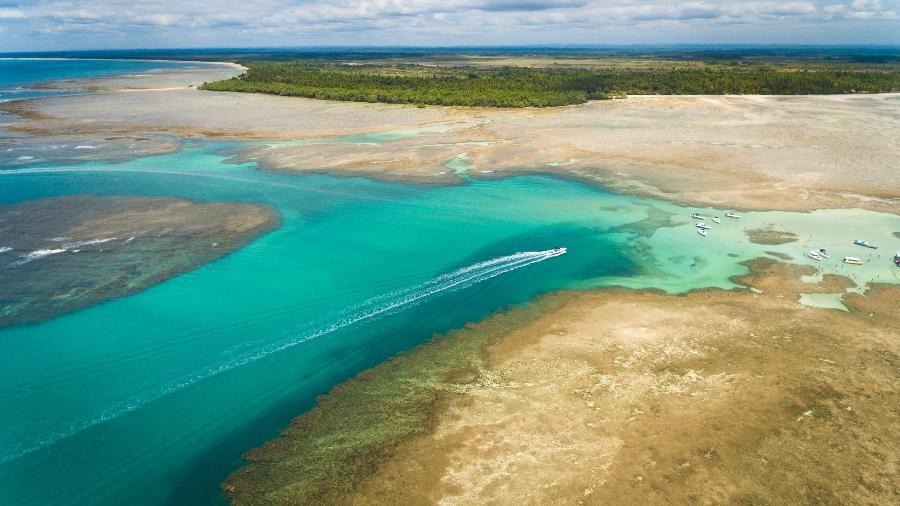 Ilha de Boipeba, na Bahia, um dos locais em que a especulação imobiliária sonha em ver transformado em resort-cassino 