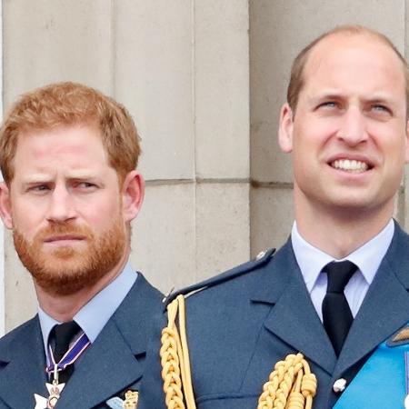 Os príncipes Harry e William - Max Mumby/Indigo/Getty Images