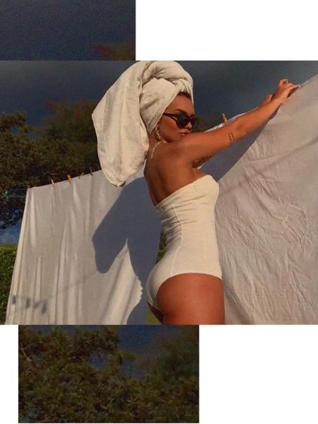 Rafa Kalimann posa de maiô e toalha na cabeça em novo ensaio - Reprodução/Instagram