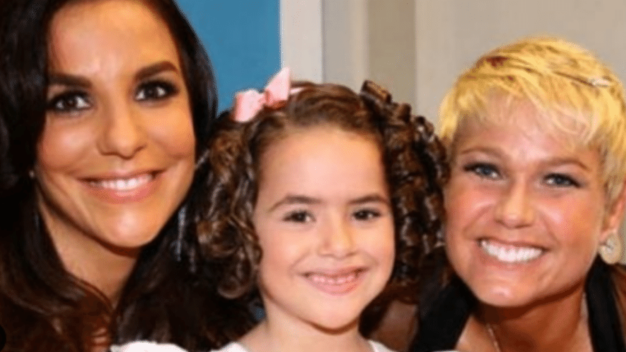 Maisa exaltou as "rainhas" Xuxa e Ivete Sangalo ao postar foto antiga com as duas - Reprodução/Instagram/@maisa