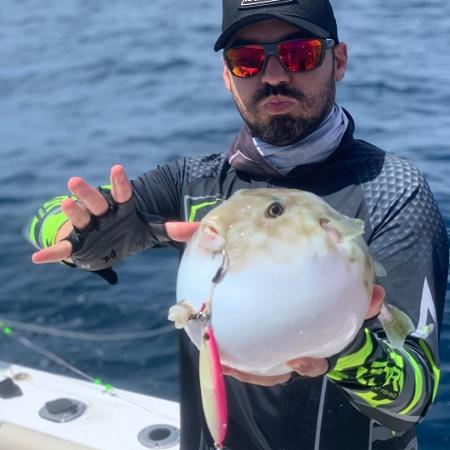 Fernando Zor, dupla com Sorocaba, exibe peixe pescado por ele - Reprodução / Instagram