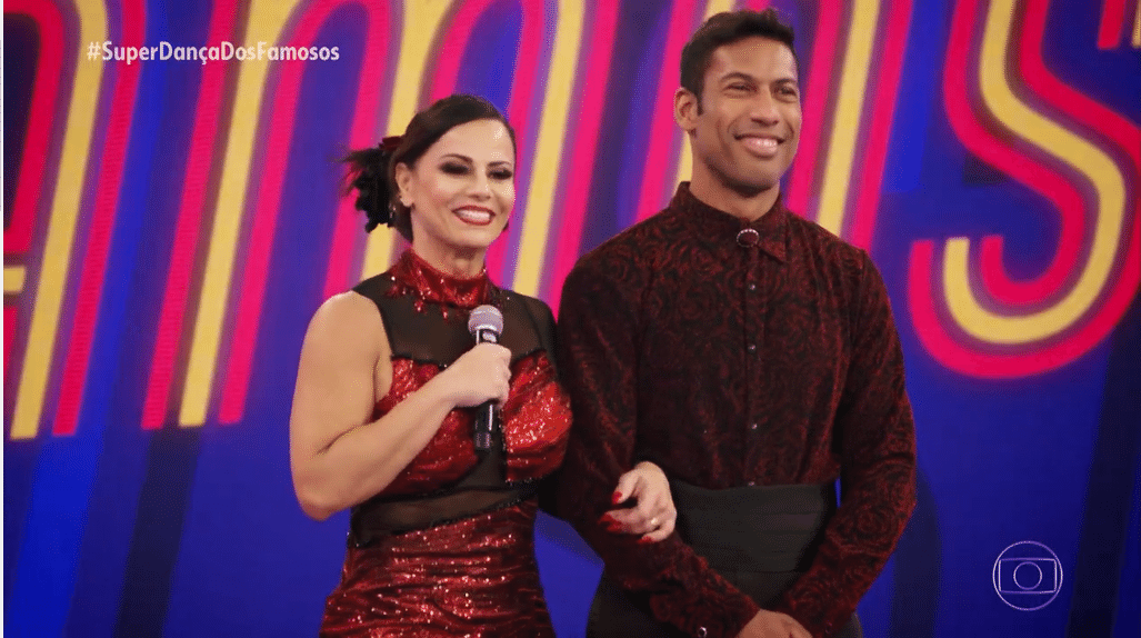 Viviane Araújo na semifinal 'Super Dança dos Famosos'