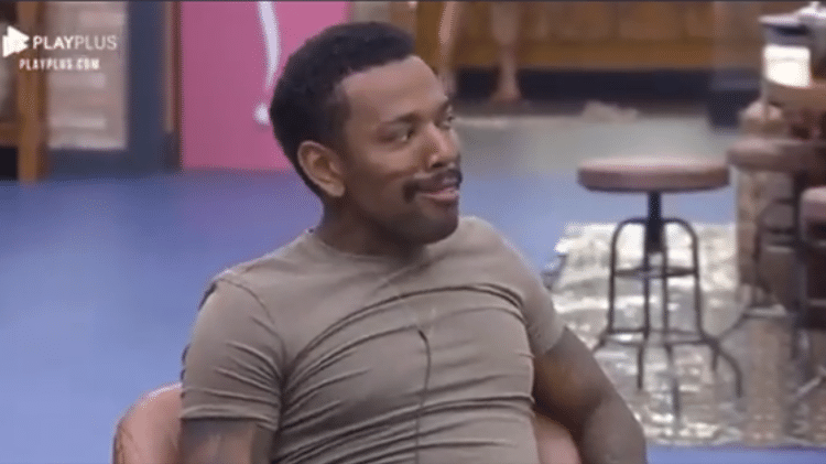 A Fazenda 2021: Nego do Borel imita Liziane - Reprodução/Playplus - Reprodução/Playplus