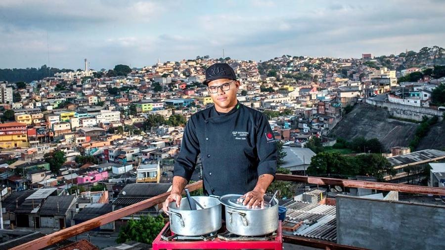 Edson Leite fundou o Gastronomia Periférica há 10 anos - Bruno Santos/ Folhapress