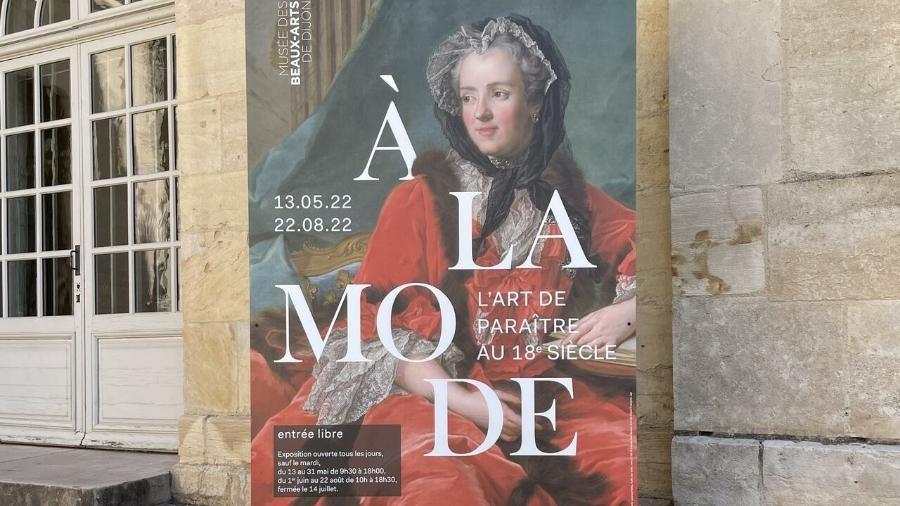 O Museu de Belas Artes de Dijon traz uma grande exposição sobre a influência da moda nas pinturas no século 18 e vice-versa - Patrícia Moribe/RFI