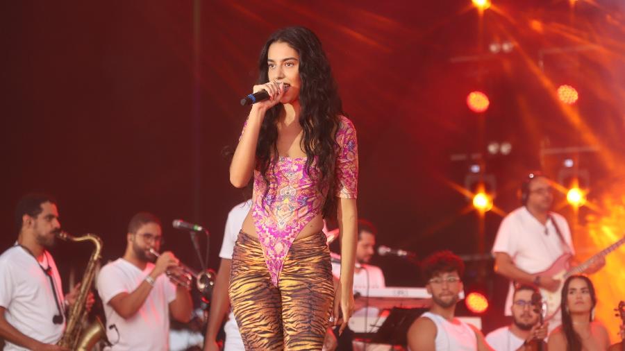 Marina Sena cantou no Festival de Verão de Salvador, convidada por Saulo - Saulo Brandão