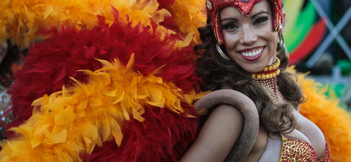 Carnaval de Punta Cana, na República Dominicana - Santiago Vidal/LatinContent via Getty Images