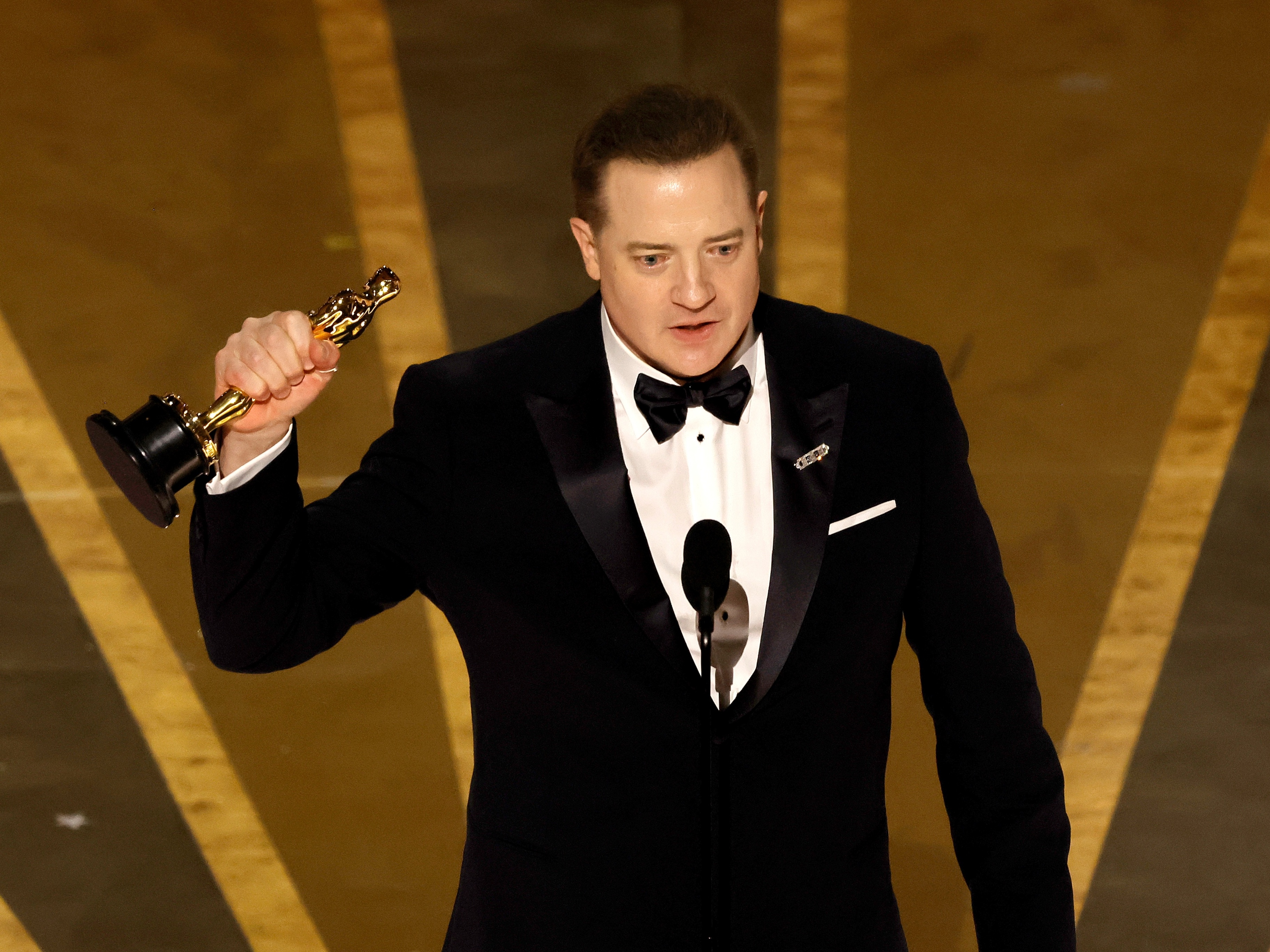 Oscar 2023: Brendan Fraser ganha como Melhor Ator por A Baleia