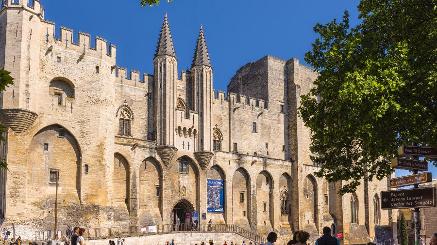 Palácio dos Papas, em Avignon, na França - UCG/UCG/Universal Images Group via G