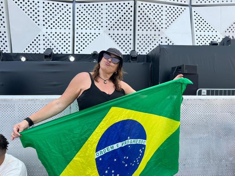 Méscia Santos acompanhou 1ª edição do Rock in Rio pelo lado de fora