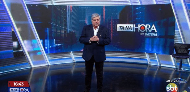 Com demissão de Datena, agora só falta SBT se livrar do Tá na Hora